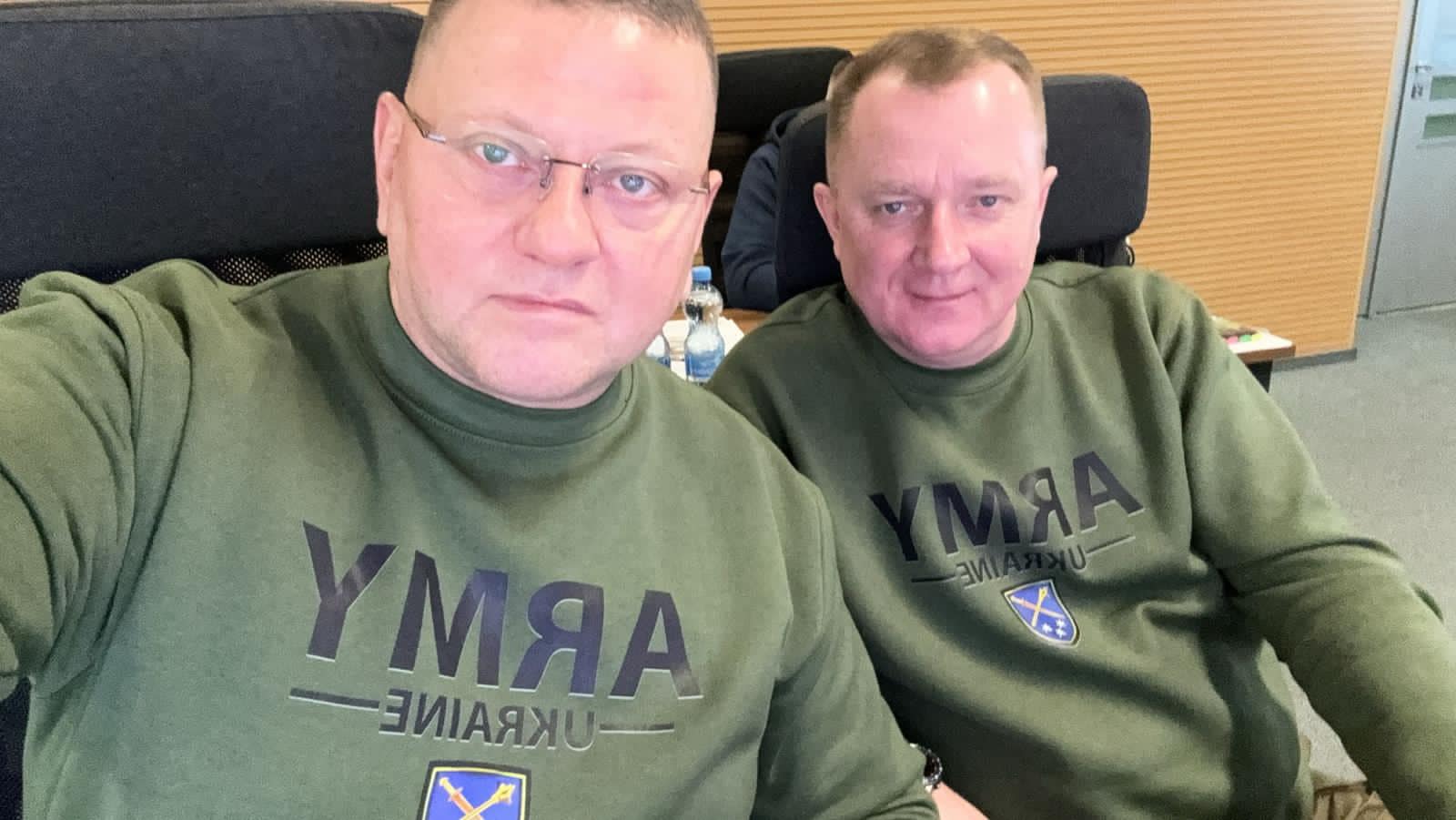 Валерій Залужний і Сергій Шаптала. Фото: Валерій Залужний / Facebook