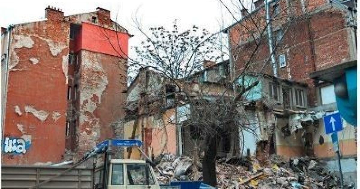 У СОФІЇ ЗРУЙНУВАЛИ БУДИНОК, ДЕ ЖИВ МИХАЙЛО ДРАГОМАНОВ