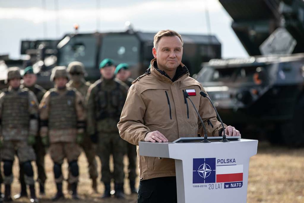 Президент Польщі Анджей Дуда. Фото: NARA & DVIDS